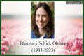 Blakeney Schick Obituary, What Happened To Blakeney Schick? How Did Blakeney Schick Die?