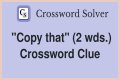 That's hilarious!: 2 wds.